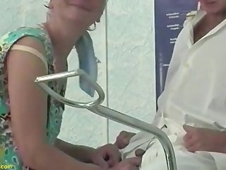 Hairy 92 Years Old Granny Rough Fisted By A Doctor Hd