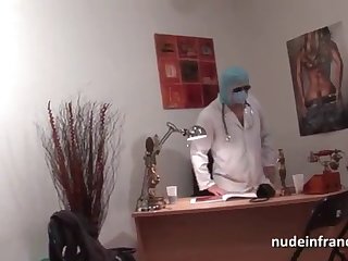 Naughty Blonde Ass Plugged In Threesome At The Gyneco Hd