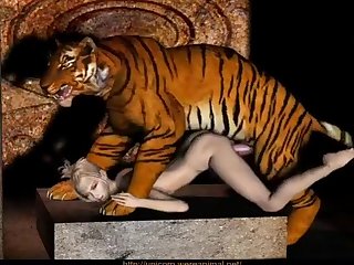 3d Tiger Fucking Woman