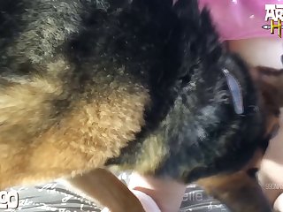 Martin's Cock Touched Her Wideopen Pussy