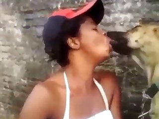 Kissing Dog