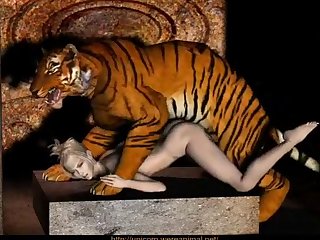 3d Tiger Fucking Woman
