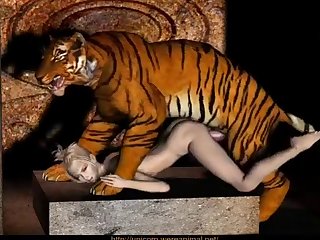 3d Tiger Fucking Woman